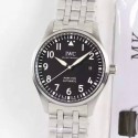 Replica IWC Pilot Mark XVIII IW327002 Stainless Steel Black Dial Swiss 2892