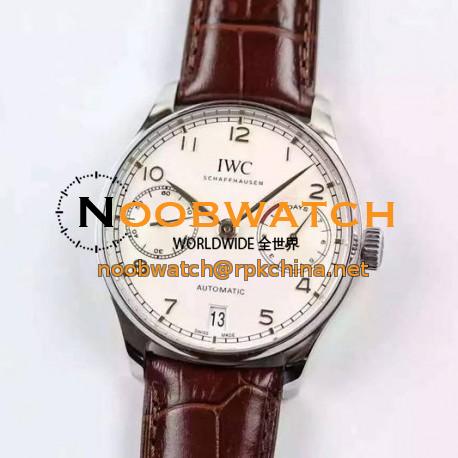 Replica IWC Portuguese IW500704 Stainless Steel White Dial Swiss 52010