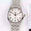 Replica IWC Pilot Mark XVIII IW327001 Stainless Steel White Dial Swiss 2892