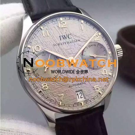 Replica IWC Portuguese IW5001 Stainless Steel Gray Dial Swiss 52010