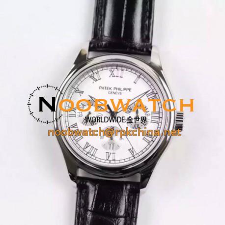 Replica Patek Philippe Annual Calendar 5035G Stainless Steel White Dial Swiss PP 315SQA