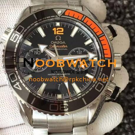 Replica Omega Seamaster Planet Ocean 600M Stainless Steel Black Dial Swiss 9900