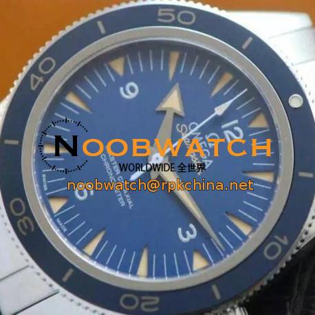 Replica Omega Seamaster 300 Stainless Steel Blue Dial Swiss 8400