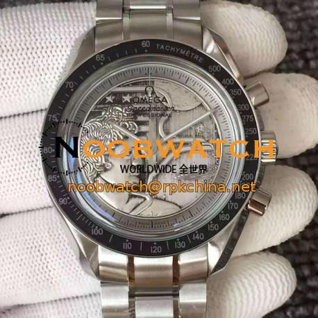 Replica Omega Speedmaster Professional Moonwatch Apollo XVII Stainless Steel Apollo Dial Swiss 1861