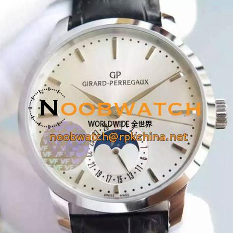 Replica Girard Perregaux 1966 Stainless Steel White Dial Swiss GP 033MO