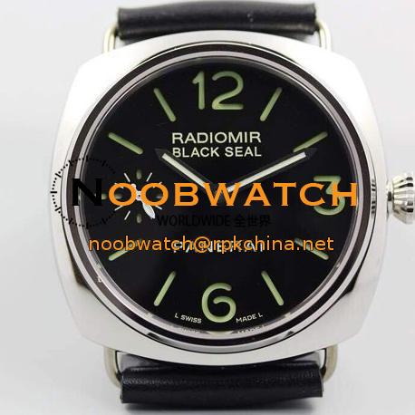 Replica Panerai Radiomir Black Seal PAM 183 Stainless Steel Black Dial Swiss OP XI