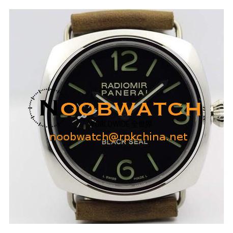 Replica Panerai Radiomir Black Seal PAM 183 Stainless Steel Black Dial Swiss OP XI