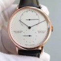 Replica Nomos Lambda Rose Gold White Dial German DUW 1001