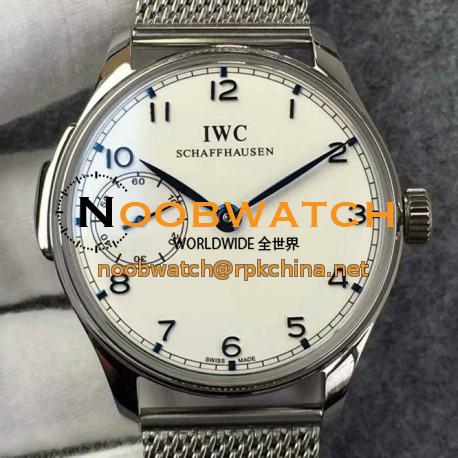 Replica IWC Portuguese Minute Repeater IW5242 Stainless Steel White Dial Swiss 95290