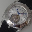 Replica Roger Dubuis Excalibur Easy Diver Tourbillon Stainless Steel Silver Dial Swiss Tourbillon