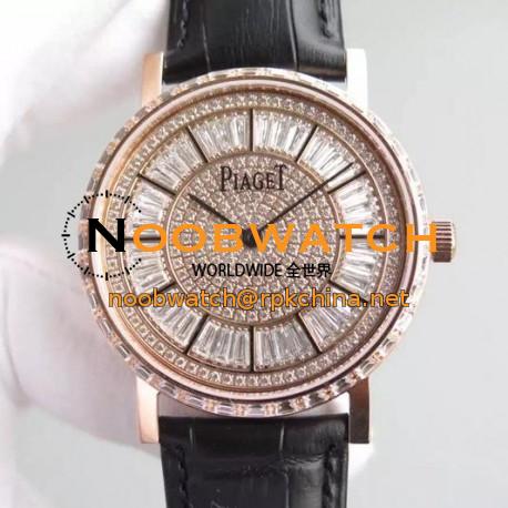 Replica Piaget Altiplano Rose Gold Diamonds Dial Swiss 1208P