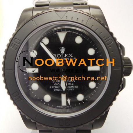 Replica Rolex Submariner 114060 Pro Hunter JF PVD Black Dial Swiss 2836-2