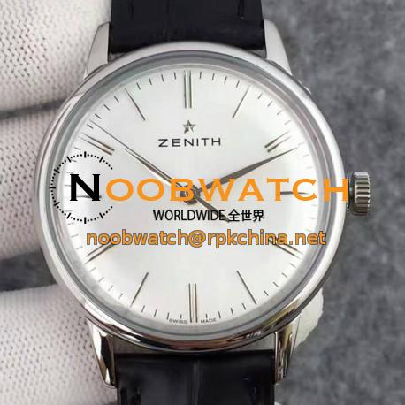 Replica Zenith Elite 6150 03.2270.6150/01.C493 Stainless Steel White Dial Swiss Elite 6150