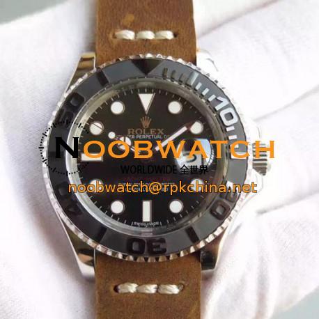 Replica Rolex Yacht-Master 40 116655 BP Stainless Steel Black Dial Swiss 2836-2