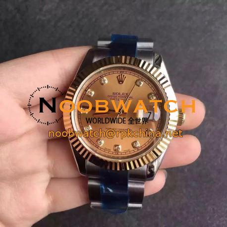 Replica Rolex Datejust II 116333 41MM Stainless Steel & Yellow Gold Champagne Dial Swiss 2836-2