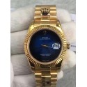 Replica Rolex Datejust 41 Lapis Lazuli Yellow Gold Blue Dial Swiss 3255