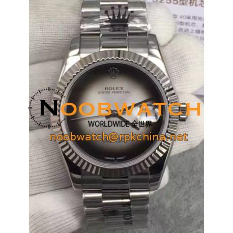 Replica Rolex Datejust 41 Lapis Lazuli HK Stainless Steel Gray Dial Swiss 3255