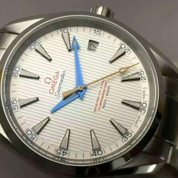 Replica Omega Aqua Terra 150M 41MM Stainless Steel White Dial Swiss Movement 8500