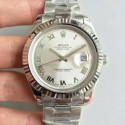 Replica Rolex Datejust II 116334 41MM NF Stainless Steel Rhodium Dial Swiss 2836-2