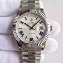 Replica Rolex Day-Date 40 228239 40MM KW Stainless Steel Silver Dial Swiss 3255