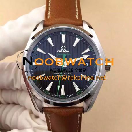 Replica Omega Seamaster Aqua Terra 150M Golf 41MM Stainless Steel Black Dial Swiss 8501