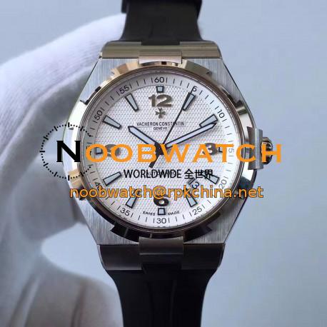 Replica Vacheron Constantin Overseas 47040 Stainless Steel White Dial Swiss 2824-2