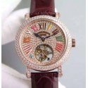 Replica Franck Muller Color Dreams Tourbillon Imperial Rose Gold & Diamonds Diamonds Dial Swiss Tourbillon