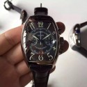 Replica Franck Muller Casablanca Chronograph FM 8880 C CC Stainless Steel Black Dial Swiss 7753