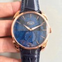 Replica Parmigiani Fleurier Tonda 1950 PFC267-1000600-HA3141 Rose Gold Meteorite Blue Dial Swiss PF701