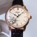 Replica Glashutte Original Senator Excellence 1-36-01-02-05-01 GF Rose Gold White Dial Swiss Calibre 36-01