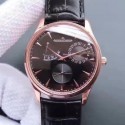 Replica Jaeger-LeCoultre Master Ultra Thin Reserve De Marche 1372520 N Rose Gold Black Dial Swiss Calibre 938