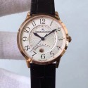 Replica Jaeger-LeCoultre Ladies Rendez-Vous Night & Day 3612420 34MM N Rose Gold White Dial Swiss 898A/1