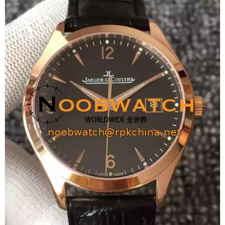 Replica Jaeger-LeCoultre Master Control Date 1542520 Rose Gold Black Dial Swiss Calibre 899