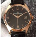 Replica Jaeger-LeCoultre Master Control Date 1542520 Rose Gold Black Dial Swiss Calibre 899