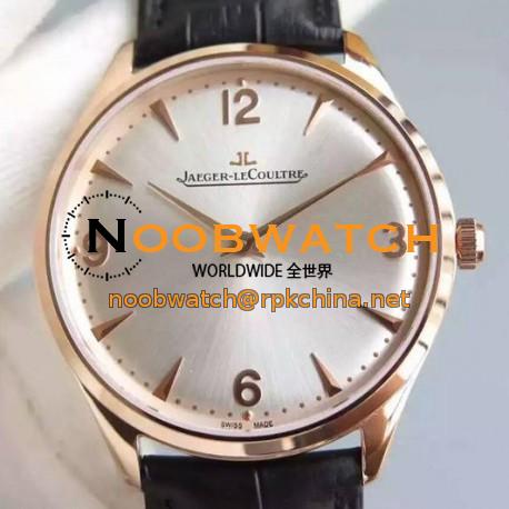 Replica Jaeger-LeCoultre Master Control 1833 Ultra Thin Q1348120 N Rose Gold Silver Dial Swiss Calibre 849