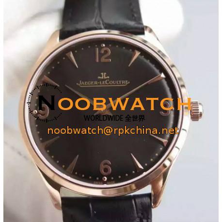 Replica Jaeger-LeCoultre Master Control 1833 Ultra Thin Q1348120 N Rose Gold Black Dial Swiss Calibre 849