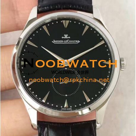 Replica Jaeger-LeCoultre Master Grande Ultra Thin Small Second 1358420 ZF Stainless Steel Black Dial Swiss Calibre 896