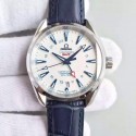 Replica Omega Seamaster Aqua Terra 150M GMT 231.92.43.22.04.001 43MM JH Stainless Steel White Dial Swiss 8605