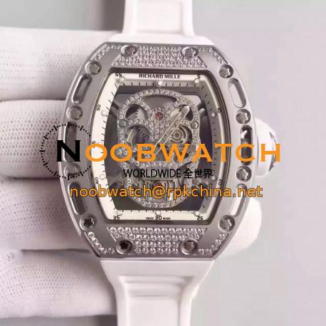 Replica Richard Mille RM052 SF Titanium & Diamond Diamond Skull Dial Swiss M6T51