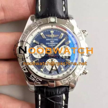 Replica Breitling Chronomat 44 AB011012/C788/435X/A20BA.1 N Stainless Steel Blue Dial Swiss 7750