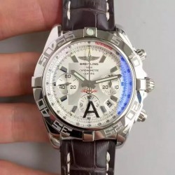 Replica Breitling Chronomat 44 AB011012/G684/739P/A20BA.1 N Stainless Steel White Dial Swiss 7750