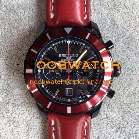 Replica Breitling Superocean Heritage Chronograph M23370D4/BB81 N PVD Black Dial Swiss 7750