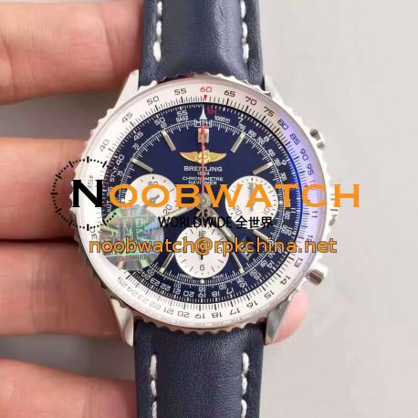 Replica Breitling Navitimer 01 AB012012/BB01/437X/A20BA.1 JF Stainless Steel Blue Dial Swiss 7750