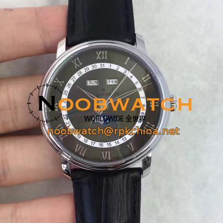 Replica Blancpain Villeret 6654A-1127-55B BF Stainless Steel Black Dial Swiss 6654