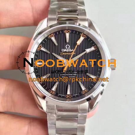 Replica Omega Seamaster Aqua Terra 150M Master Co-Axial 231.12.42.21.01.002 KW Stainless Steel Black Dial Swiss 8500