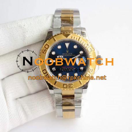 Replica Rolex Yacht-Master 40 116622 JF Stainless Steel & Yellow Gold Blue Dial Swiss 2836-2