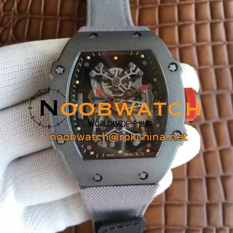 Replica Richard Mille RM27-01 Rafael Nadal Anthracite Black Dial M9015