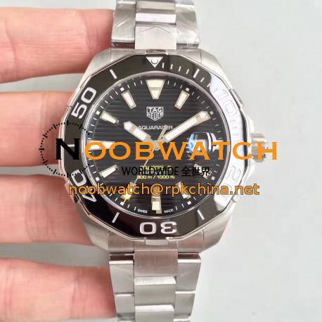 Replica Tag Heuer Aquaracer Calibre 5 WAY201A.BA0927 MK Stainless Steel Black Dial Swiss 2824-2