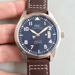 Replica IWC Pilot Mark XVII Le Petit Prince IW326501 MK Stainless Steel Blue Dial Swiss 2892