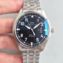 Replica IWC Pilot Mark XVII IW326504 MK Stainless Steel Black Dial Swiss 2892